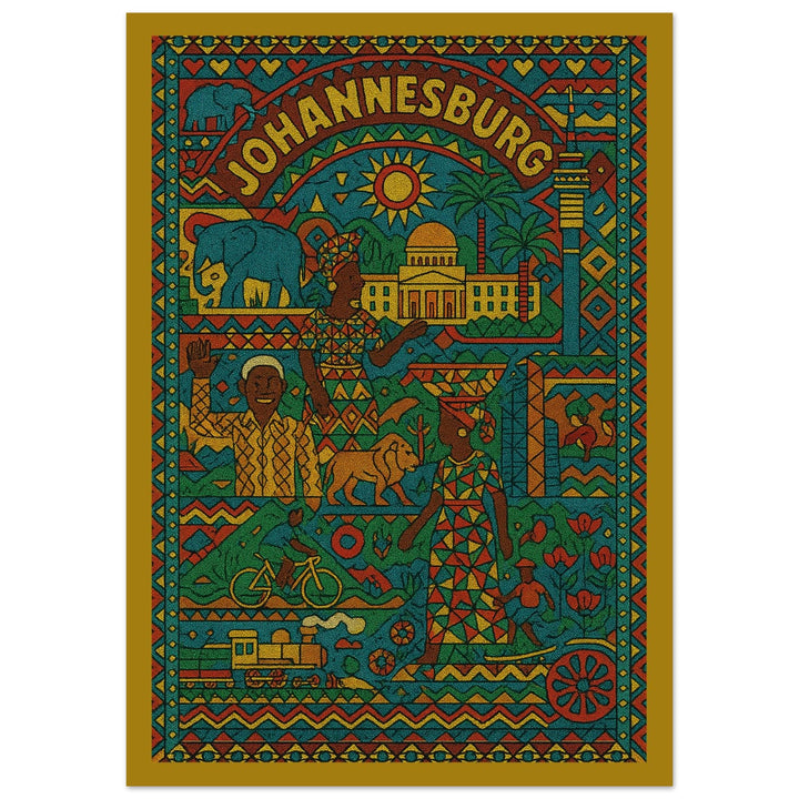 Johannesburg Poster | City Print