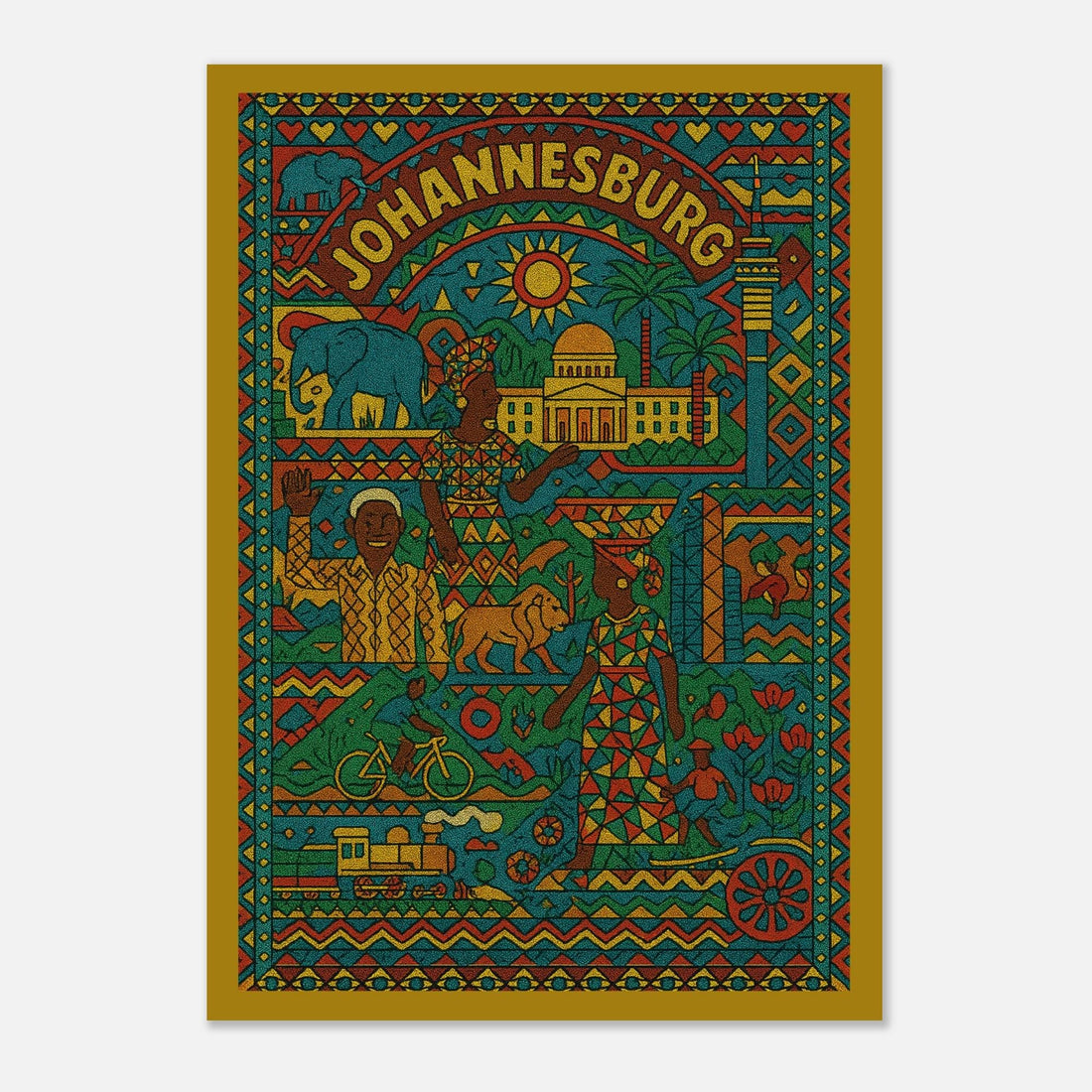 Johannesburg Poster | City Print