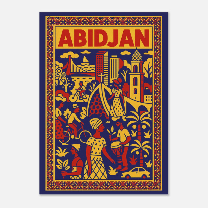 Abidjan –  African City Poster