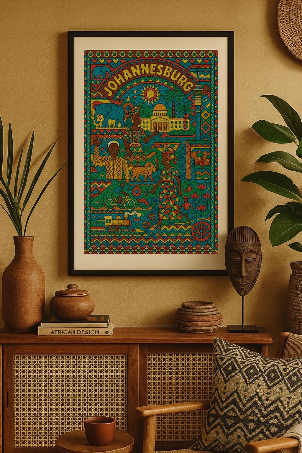 Johannesburg Poster | City Print